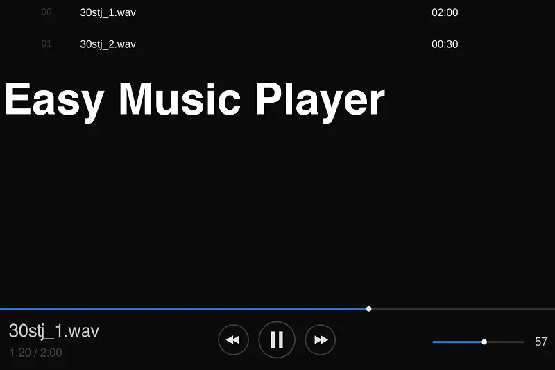 Easy Music Player Asset Thumbnail
