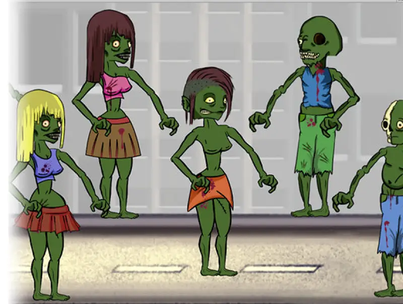 2D Zombie Character Pack Boys and Girls - PRO Asset Thumbnail