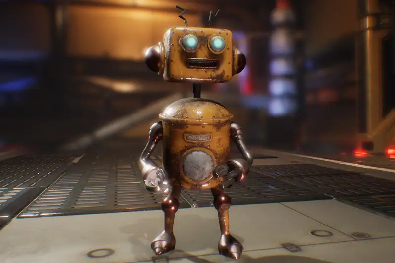 Cute Robot 4 Asset Thumbnail