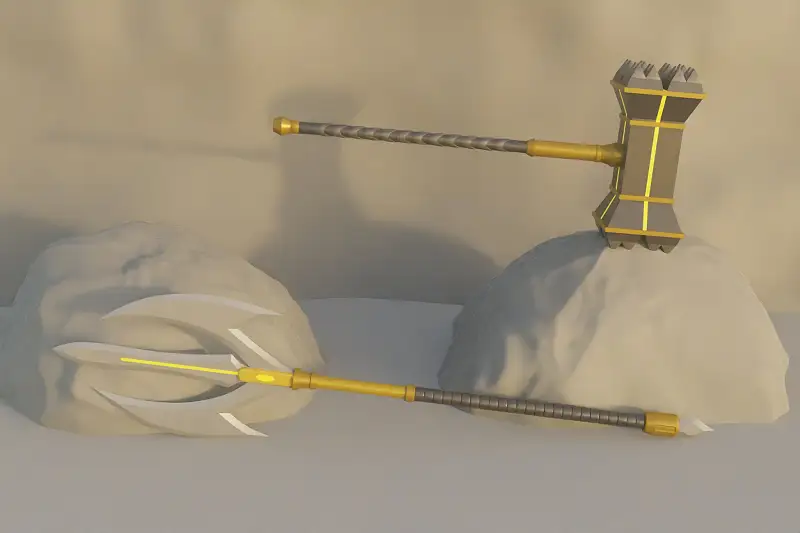 Fantasy Weapons Free Asset Thumbnail