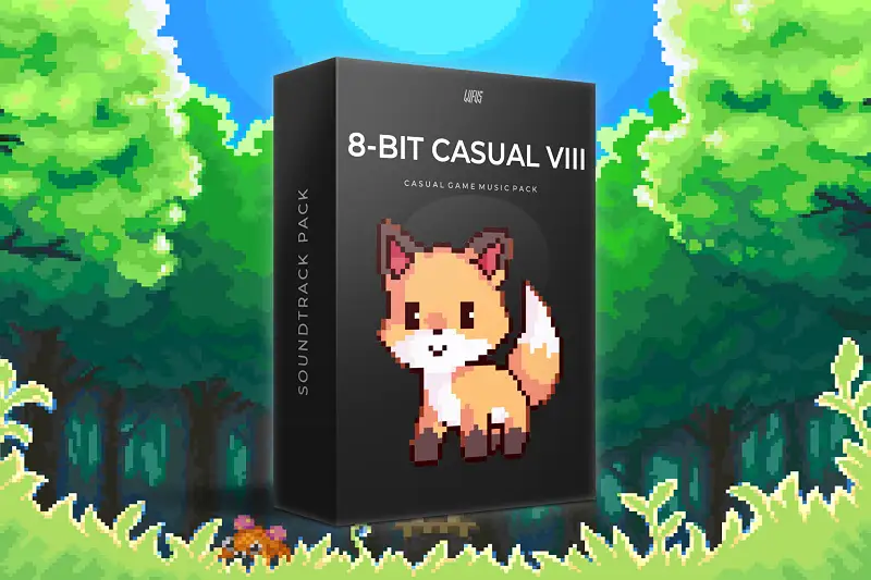 8-Bit Casual VIII - Game Music Pack - Chiptune, 8-Bit, Casual, Pixel Art, VGM Asset Thumbnail