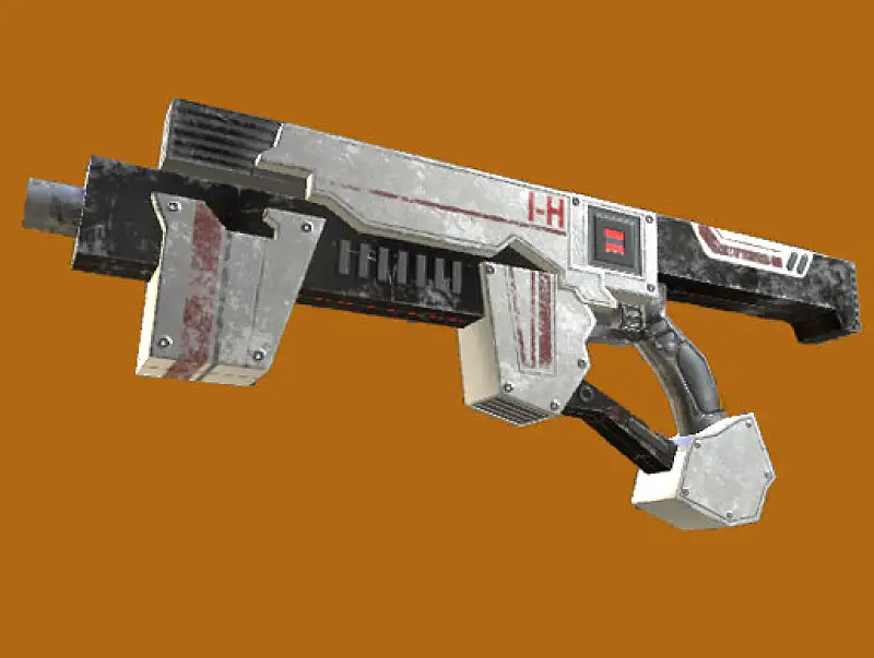 Sci-Fi Gun Heavy Asset Thumbnail