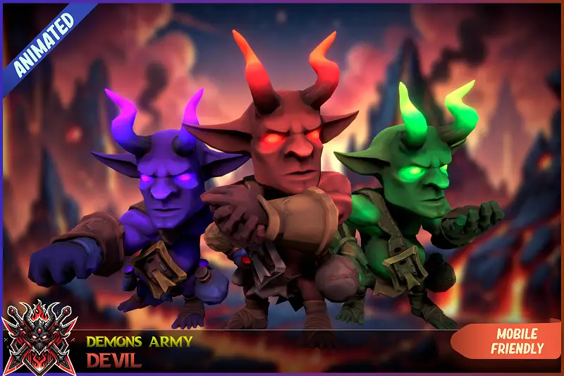 Demons army - Devil Asset Thumbnail