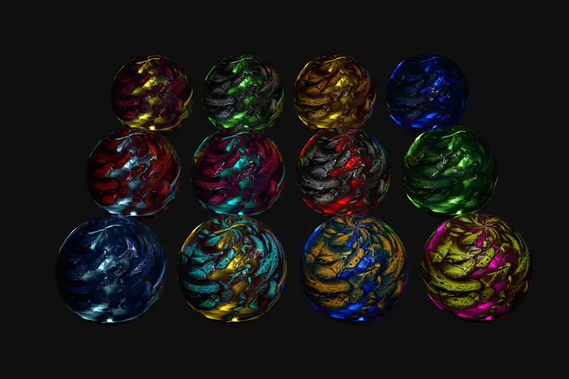 Crystal Stone Textures for Unity Asset Thumbnail
