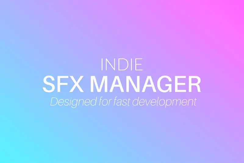 Indie Sound Effect Manager Asset Thumbnail