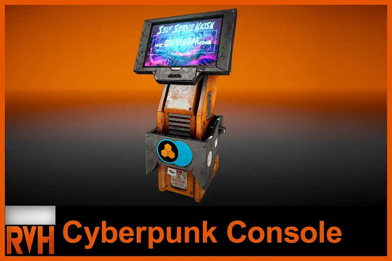 Cyberpunk Console Asset Thumbnail