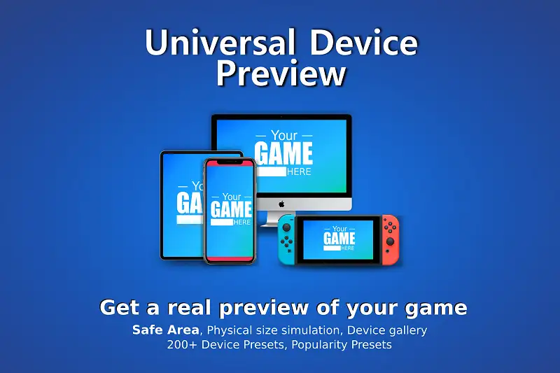 Universal Device Preview for Unity Asset Thumbnail