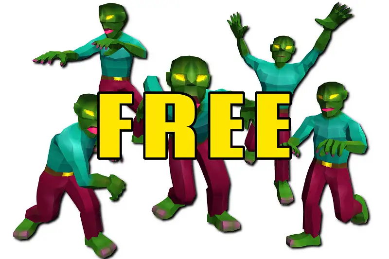 Zombie Monster Animations FREE Asset Thumbnail