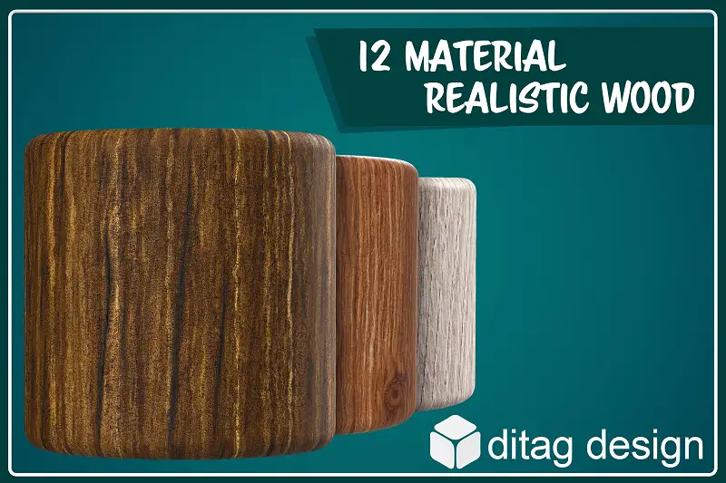 Wood - Realistic 4K PBR Collection Vol.05 Asset Thumbnail