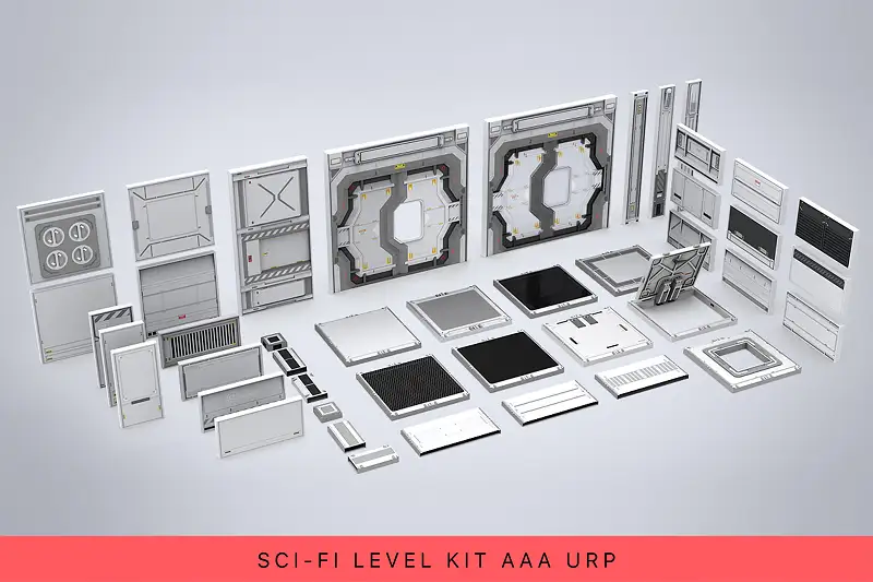Sci-Fi Level Kit AAA URP Asset Thumbnail