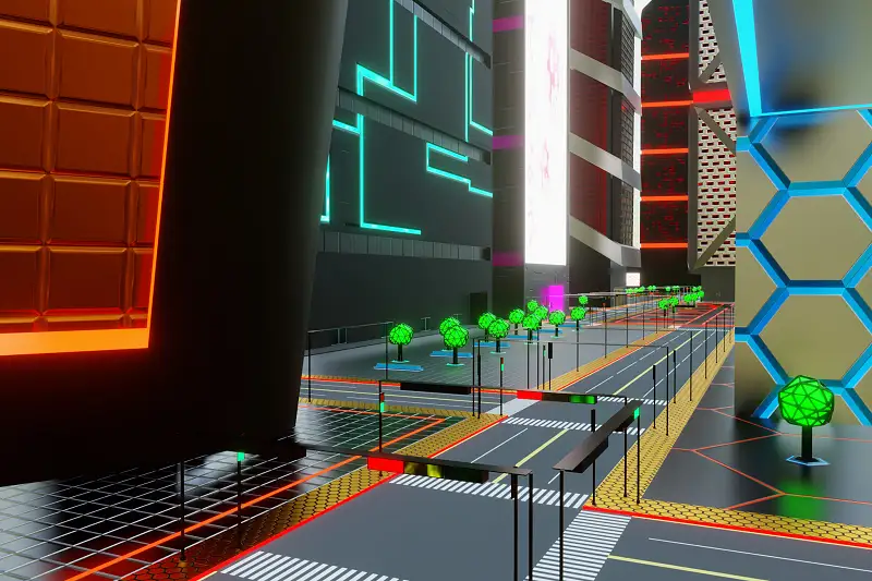 Sci-Fi City Environment Pack Asset Thumbnail