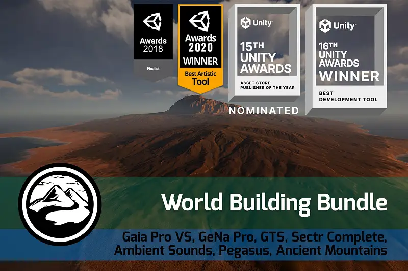 World Building Bundle for Unity 6 & Gaia Pro VS Asset Thumbnail