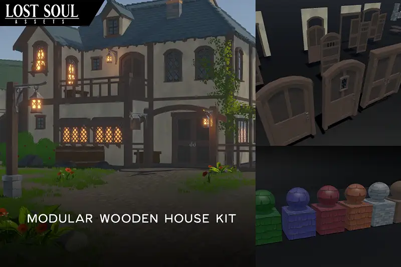 Stylized Medieval Village Kit Asset Thumbnail