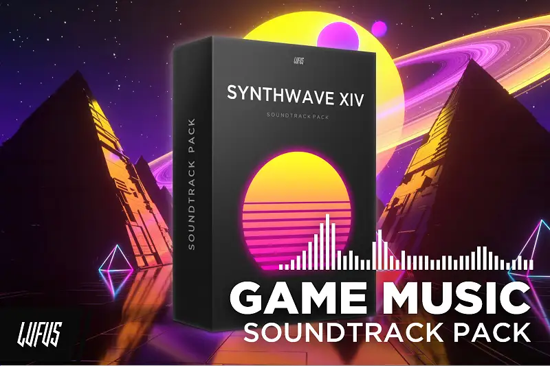 Synthwave XIV Game Music Pack Asset Thumbnail