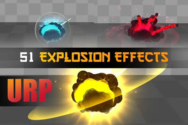 Explosion Effect Pack for URP Asset Thumbnail