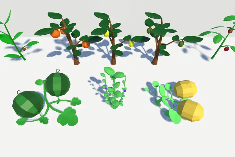 3D plant growth Asset Thumbnail