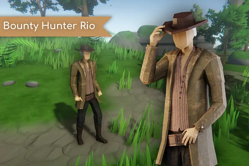 Lowpoly BountyHunter RIO 2 Asset Thumbnail
