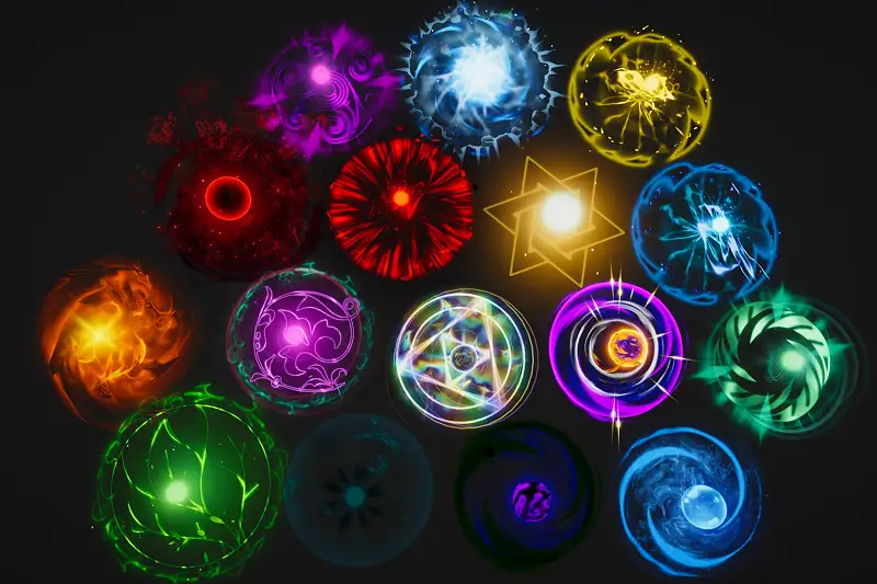 Stylized AOE Elemental Explosions Asset Thumbnail