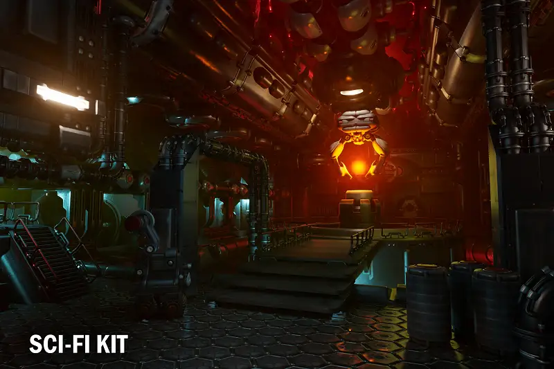 Sci-Fi Kit: A Comprehensive Asset Pack Asset Thumbnail