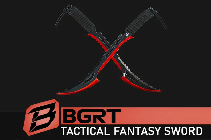 Tactical Fantasy Sword Asset Thumbnail