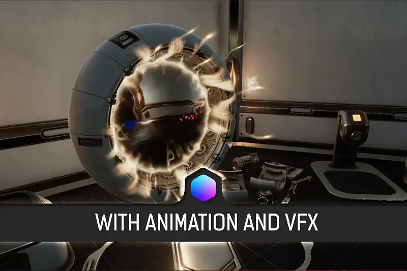 Sci-fi Portal And Machines Pack Asset Thumbnail