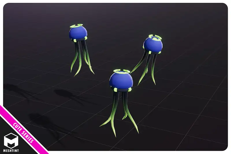 Stinger Robot Cute Series Asset Thumbnail