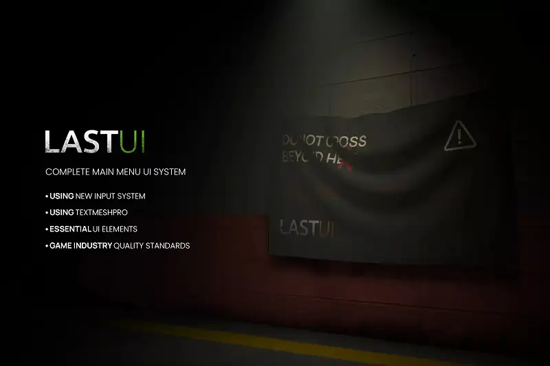 Last UI - Complete Menu UI Asset Thumbnail
