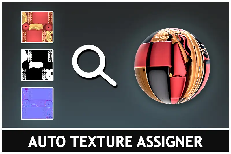 Automate Texture Assignment in Unity Asset Thumbnail