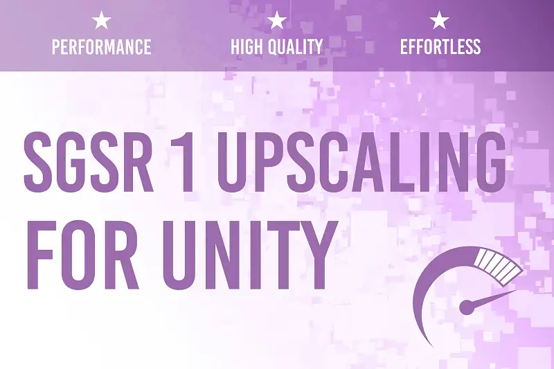SGSR 1 Mobile - Upscaling for Unity Asset Thumbnail