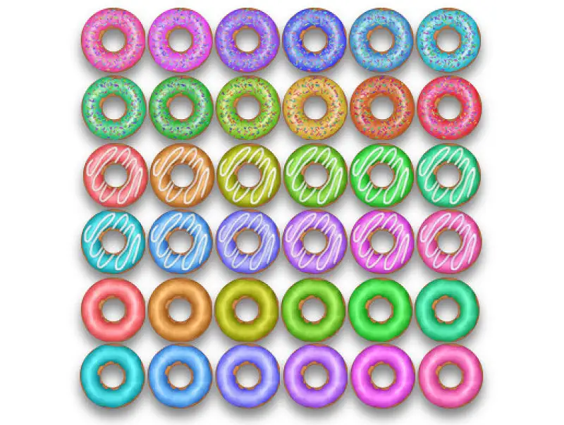 2D Donuts Pack Asset Thumbnail