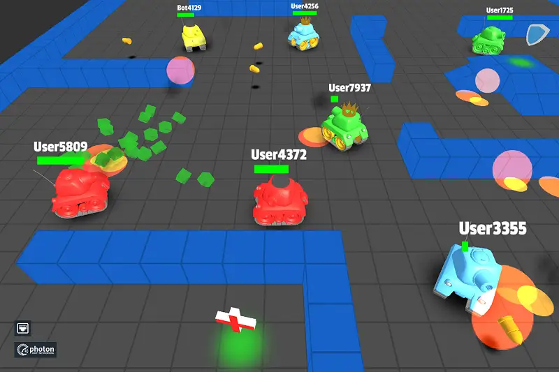 Tanks Multiplayer (Netcode, Photon) Asset Thumbnail