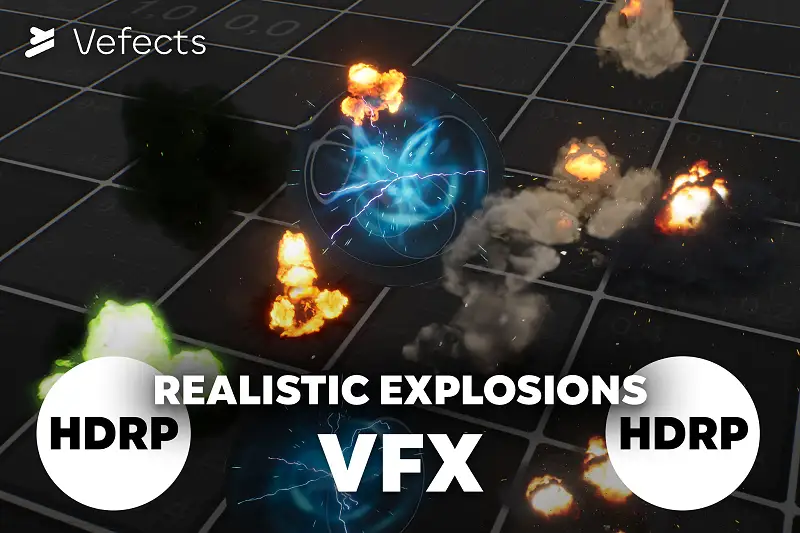 Explosions VFX - HDRP Asset Thumbnail