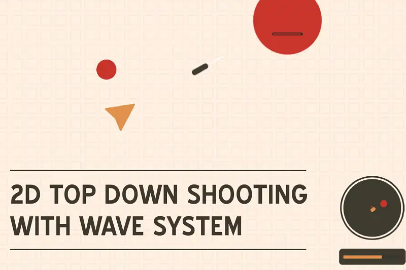 2D Top-Down Shooting Game Template Asset Thumbnail