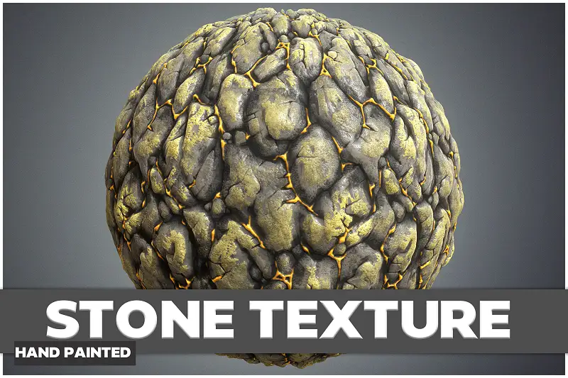 Stylized Stones Texture Asset Thumbnail