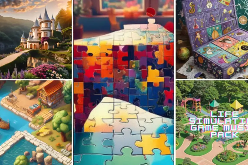 Puzzle & Casual Music Collection Asset Image