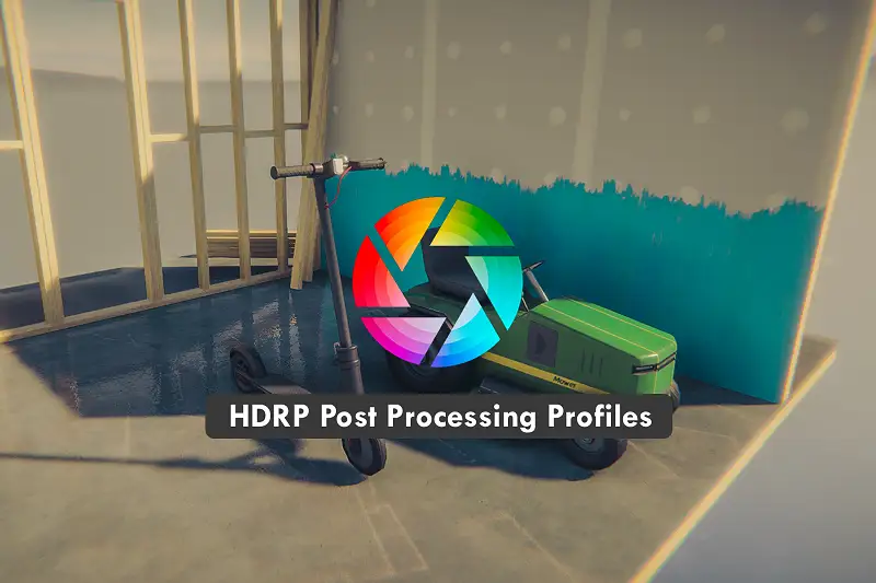 HDRP Post Processing Profiles Asset Thumbnail