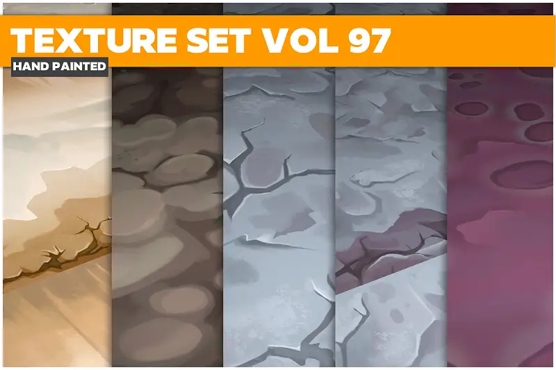 Ground Vol.97 - Stylized Game Textures Asset Thumbnail