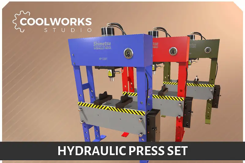 Hydraulic Press Set Asset Thumbnail