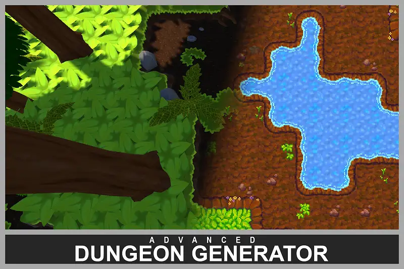 Procedural Dungeon Generator Asset Thumbnail