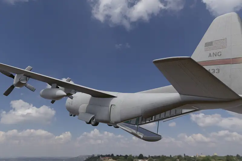 C-130 : Military Transport Plane Asset Thumbnail