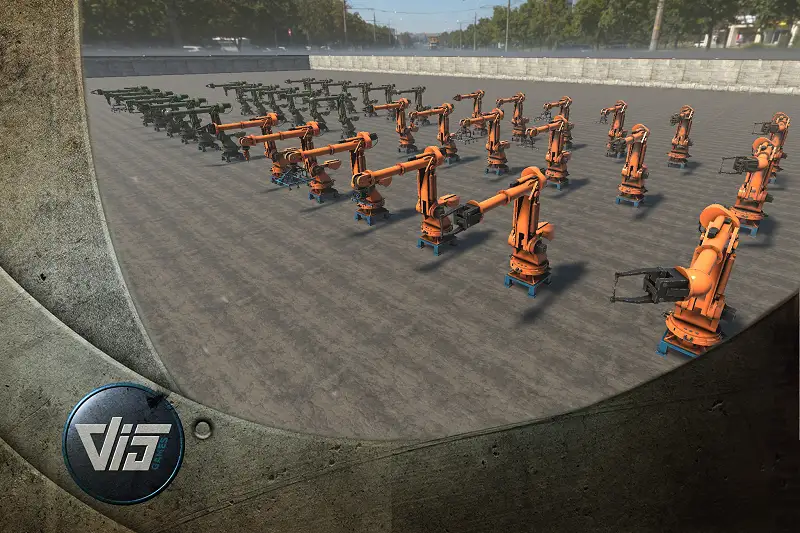 Industrial Robots PBR Asset Thumbnail