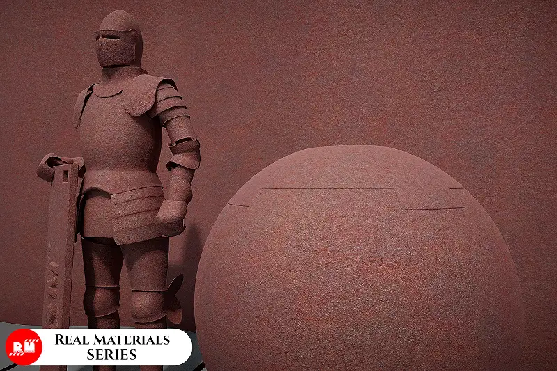 RM Metal rust red Asset Thumbnail