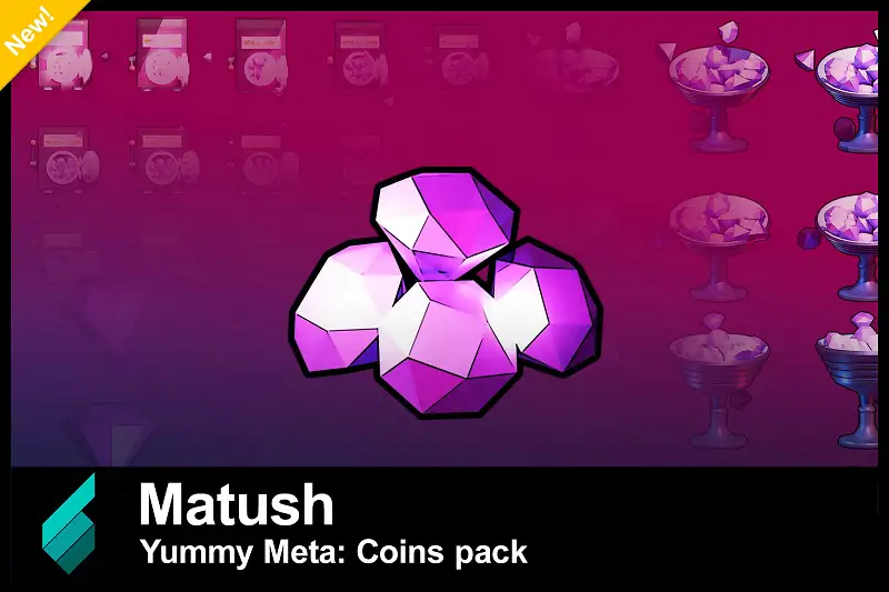 Yummy Meta: Animated Gems Asset Thumbnail