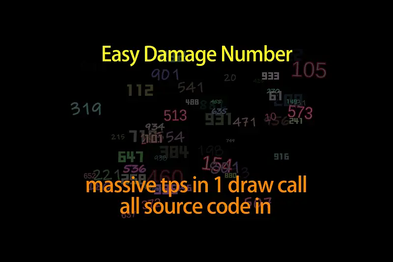 Easy Damage Number Display Asset Thumbnail
