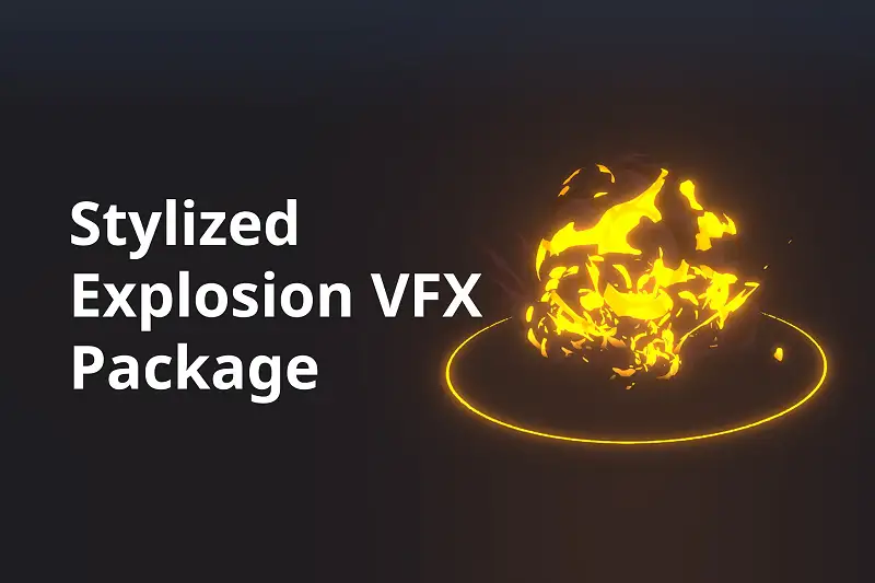 Stylized Explosion VFX Package Asset Thumbnail