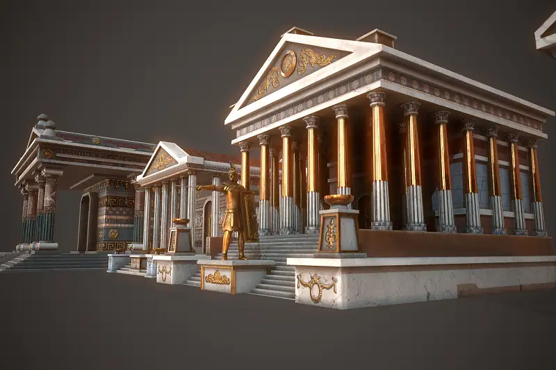 Temple Pack Asset Thumbnail