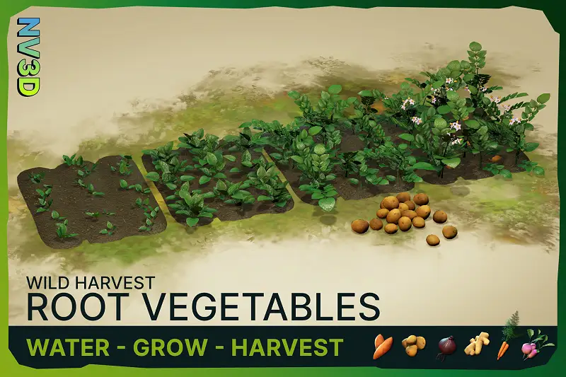 Wild Harvest: Root Vegetables Asset Thumbnail