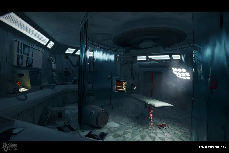 Sci-Fi Medical Bay (HDRP + Built-In) Asset Thumbnail