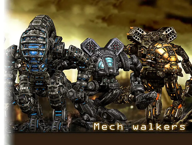 Mech Robots Pack Asset Thumbnail