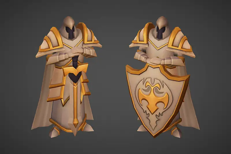 Knight Statue Asset Thumbnail